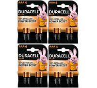 16 pile duracell powerboost AAA batterie ministilo alcaline scadenza 2035