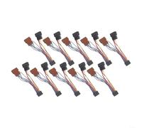 16 pin audio modificato CD Tail Line Conversione ISO Lossless cablaggio adattatore compatibile con vecchi modelli maschio a ISO femmina connettore 185 mm plastica metallo D