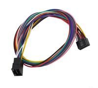 16 Pin Autoradio Stereo Per ISO Cavo Estensione 60 Cm Cavo Installazione Rapida Plastica per ANDROID Player Montaggio