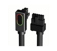 16-Pin Modular Cable Has One Cable Exiting From Each Side, Connecting to the RTX 40 Card'S PCI 5.0 12VHPWR B
