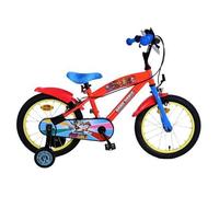 16 Pollici Bici Bambino Ragazzi Rosso 4-6 Anni Paw Patrol Con Ruote di Supporto
