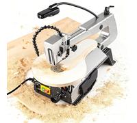 16 Pollici Tools Sega Traforo,Velocità Variabile Sega Traforo per Lavorazione Del Legno con Tavolo Lavoro Inclinabile 45° per Lavorazione Del Legno,Hobby,Artigianato