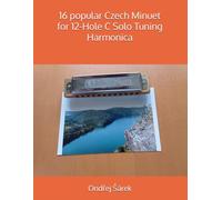 16 popular Czech Minuet for 12-Hole C Solo Tuning Harmonica
