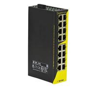 16 Porta Indurito Industriale Non Gestito Gigabit & Ethernet Veloce Switch din