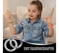 16 Pz Anelli O Ring In Silicone Beadabile Con 2 Fori 65Mm Silicone