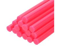16 Pz Bacchette Colla a Caldo Mini, 0.43\" x 7.87\" EVA Rosso, per Pistole