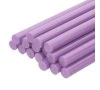 16 Pz Bacchette Colla a Caldo Mini, 0.43\" x 7.87\" EVA, Viola per