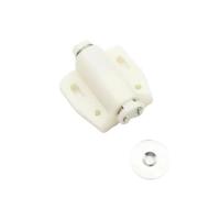 16 pz Fermacorda e ganci Forte Spinta Magnetica for Aprire Touch Catch Stop Silenzioso Ammortizzatore Buffer Cucina Armadio Porta Magnete Maniglie Invisibili(Single White)