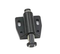 16 pz Fermacorda e ganci Forte Spinta Magnetica for Aprire Touch Catch Stop Silenzioso Ammortizzatore Buffer Cucina Armadio Porta Magnete Maniglie Invisibili(Single Black)
