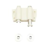 16 pz Fermacorda e ganci Forte Spinta Magnetica for Aprire Touch Catch Stop Silenzioso Ammortizzatore Buffer Cucina Armadio Porta Magnete Maniglie Invisibili(Double White)