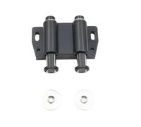 16 pz Fermacorda e ganci Forte Spinta Magnetica for Aprire Touch Catch Stop Silenzioso Ammortizzatore Buffer Cucina Armadio Porta Magnete Maniglie Invisibili(Double Black)