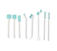 16 Pz Spazzole Piccole per la Pulizia della Casa Spazzole Multifunzionali per la Pulizia dei Binari delle Finestre Umidificatore per Scanalature Bottiglia per Auto Tastiera