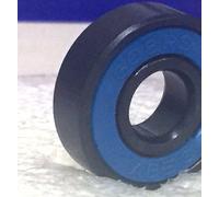 16 Roller Skate Nero Cuscinetti Con Bronzo Gabbia E Blu Guarnizioni 8x22x7 MM