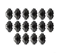 16 ruote mobili in acciaio con cuscinetti a sfera girevoli, design modulare per la configurazione di mobili personalizzati, perfette per mobili e mobili da ufficio