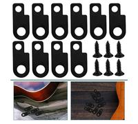 16 set di staffe per pedaliera per chitarra elettrica, kit di montaggio per