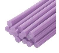16 Sticks Colla a Caldo Mini, 0.28\" x 7.87\" EVA Viola per Pistola