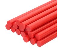16 Sticks Mini Colla a Caldo, 0.43" Dia x 7.87" Lunghi per EVA, Rossi
