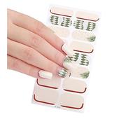 16 strisce adesive natalizie autoadesive, per decorazioni artistiche e decalcomanie