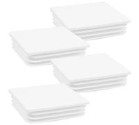 16 tappi for pali quadrati in plastica ABS, protezione for recinzione riutilizzabile, copertura for ringhiera for parti metalliche, del corridoio giardino Per Pali Di Recinzione