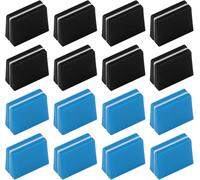 16 tappi per fader, manopole in plastica per controller e fader Pioneer DJM 350 400 500 700 750 800 850 900 Nexus 900SRT 900NXS2 2000 2000 2000 nexus facilmente installabili (nero e blu)