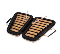16 Tasti Glockenspiel 16 Note Piastra In Alluminio Xilofono Custodia Per Strumenti Musicali A Percussione Precoce Educativa Mallets (Color : Yelllow)