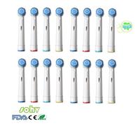16 Testine Compatibili Per Spazzolino Elettrico Testina Oral-b Sensitive Clean