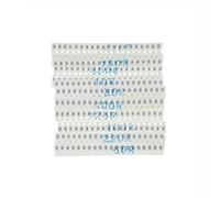 16 tipi x 20 pezzi, totale 320 pezzi 1206 Kit di microsfere di ferrite multistrato 0R 10R 30R 60R 80R 100R 120R 150R 180R 220R 300R 330R 470R 500R 600R 1000R