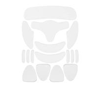 16 Toppe per il Viso Anti-Rughe, Riutilizzabili e Lavabili, Design Morbido in Silicone Rispettoso della Pelle, per Fronte, Occhi, Guance, Bocca e Petto