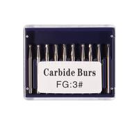 16 Types Dental Tungsten Carbide Tungsten Steel Burs for High Speed Handpiece IT