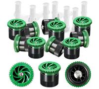 16 ugelli ad arco variabile, teste di ricambio per irrigatori pop-up, compatibili con Hunter, irrigatori orbitali ad alta efficienza, per irrigazione da giardino e prato (12AN, 16 pezzi)