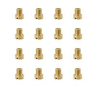16 ugelli per carburatore, M6, con scatola di immagazzinaggio, per moto, scooter, motorino, 55-130