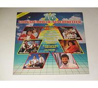 16 volkstümliche Super-Treffer (1990) - Kastelruther Spatzen, Zillertaler Jodeltrio, Trio Wigget, Patrizius, Alpentrio Tirol.. / Vinyl record [Vinyl-LP]