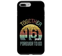 16 Wedding Anniversary For Couple Sixteen Years of Marriage Custodia per iPhone 7 Plus/8 Plus
