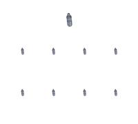 16 x Bicchiere punteria valvole MAXGEAR per HYUNDAI, KIA ACCENT II, CARENS