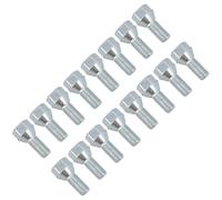 16 x bullone perno ruota rimorchio M12 x 1,5 per nodo Ifor Williams P6E