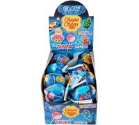 16 x Chupa Chups Surprise Glow In the Sea, Gusto Fragola con sorprese
