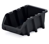 16 x contenitore KBIL20-S411: cuvetta nera lunga 198 x 118 x 84 mm KBIL20 SCA...