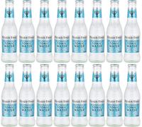 16 x Fever-Tree Mediterranean acqua tonica 200 ml Vetro Premium Mixer Gin