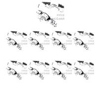 16 x Leva valvola KOLBENSCHMIDT per BMW, CITRON, DS, MINI, PEUGEOT 1