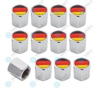 16 X You.S Alluminio Belgio Bandiere Coperture Valvole Con Tenuta per Auto Lkw -