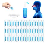 160 Bustine Sali Per Risciacquo Nasale, 2,7 G Bustine Per Doccia Nasale, Bustine Di Sale Per Risciacquo Sinusale Per Risciacquo Nasale Per Doccia Nasale, Kit Per Risciacquo Sinusale,Irrigazione Nasale