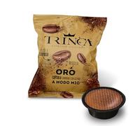 160 Capsule Caffè Trinca Miscela Oro - Compatibili con Sistema Lavazza A Modo Mio