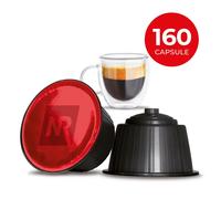 160 Capsule Cialde Caffe 100% Compatibili NESCAFE DOLCE GUSTO miscela FORTISSIMO