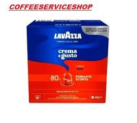 160 Capsule in alluminio Lavazza Espresso CREMA E GUSTO FORTE NESPRESSO