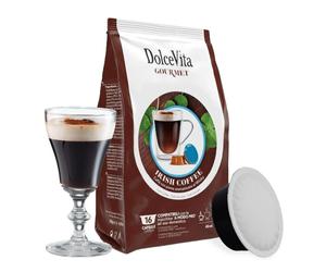160 Capsule IRISH COFFEE marchio Dolce Vita compatibili LAVAZZA A MODO MIO