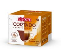 160 Cialde Capsule Caffe Cortado Ristora Compatibile Nescafè Dolce Gusto
