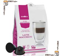 64 Cialde Capsule Caffe Latte Macchiato Gimoka Compatible Nescafè Dolce Gusto ®