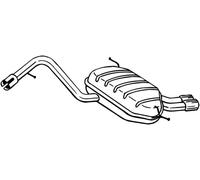 160 CV SILENZIATORE POSTERIORE PER VW Tiguan 5N 1.4 TSI KW 118 CV 160