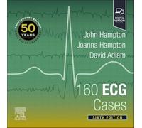 John Hampton Joanna Hampton David Adlam 160 ECG Cases (Tascabile)