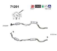 160 KW 218 CV CATALIZZATORE PER Mercedes Classe M W163 ML 320